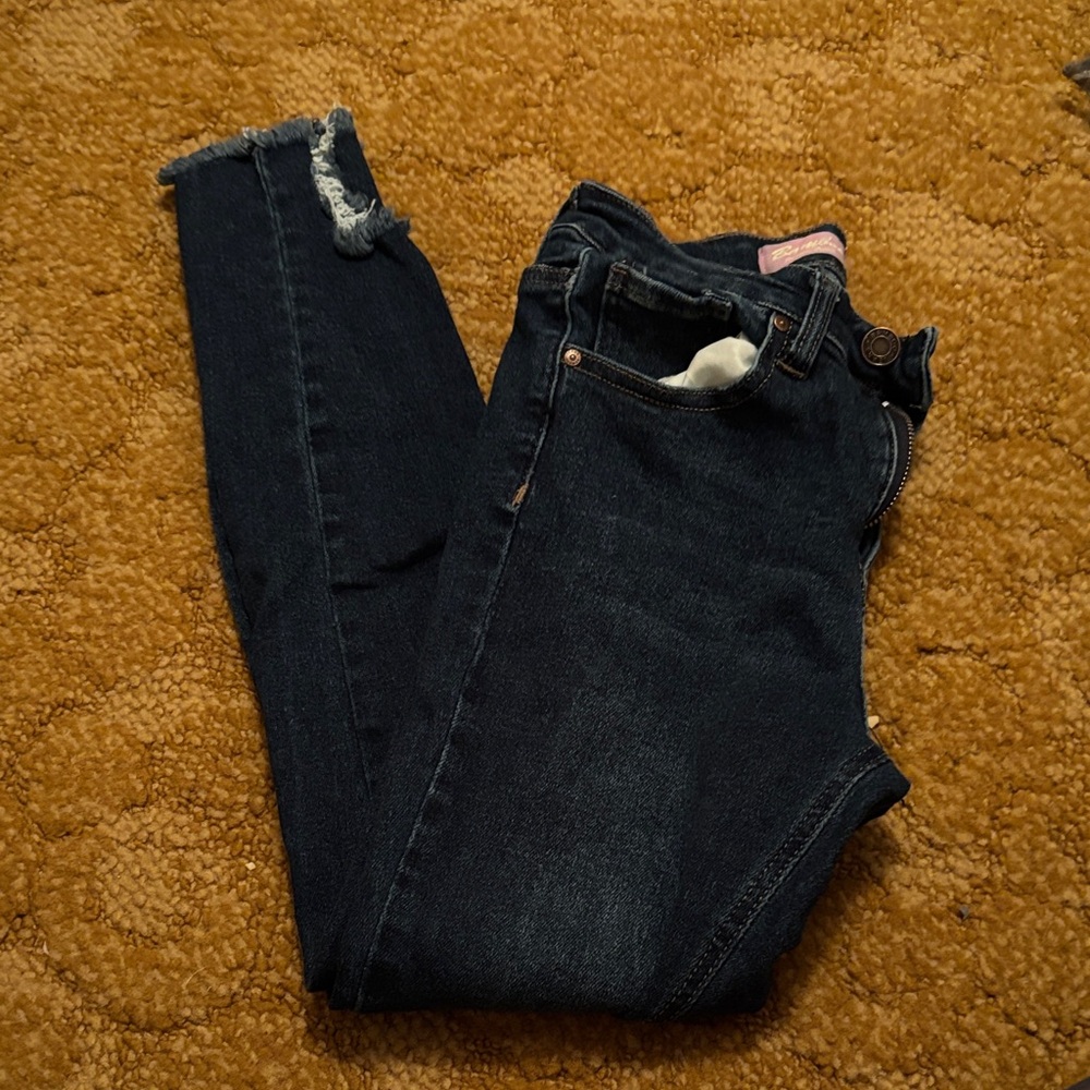 BAMBOO Dark Indigo Women's Skinny Jeans